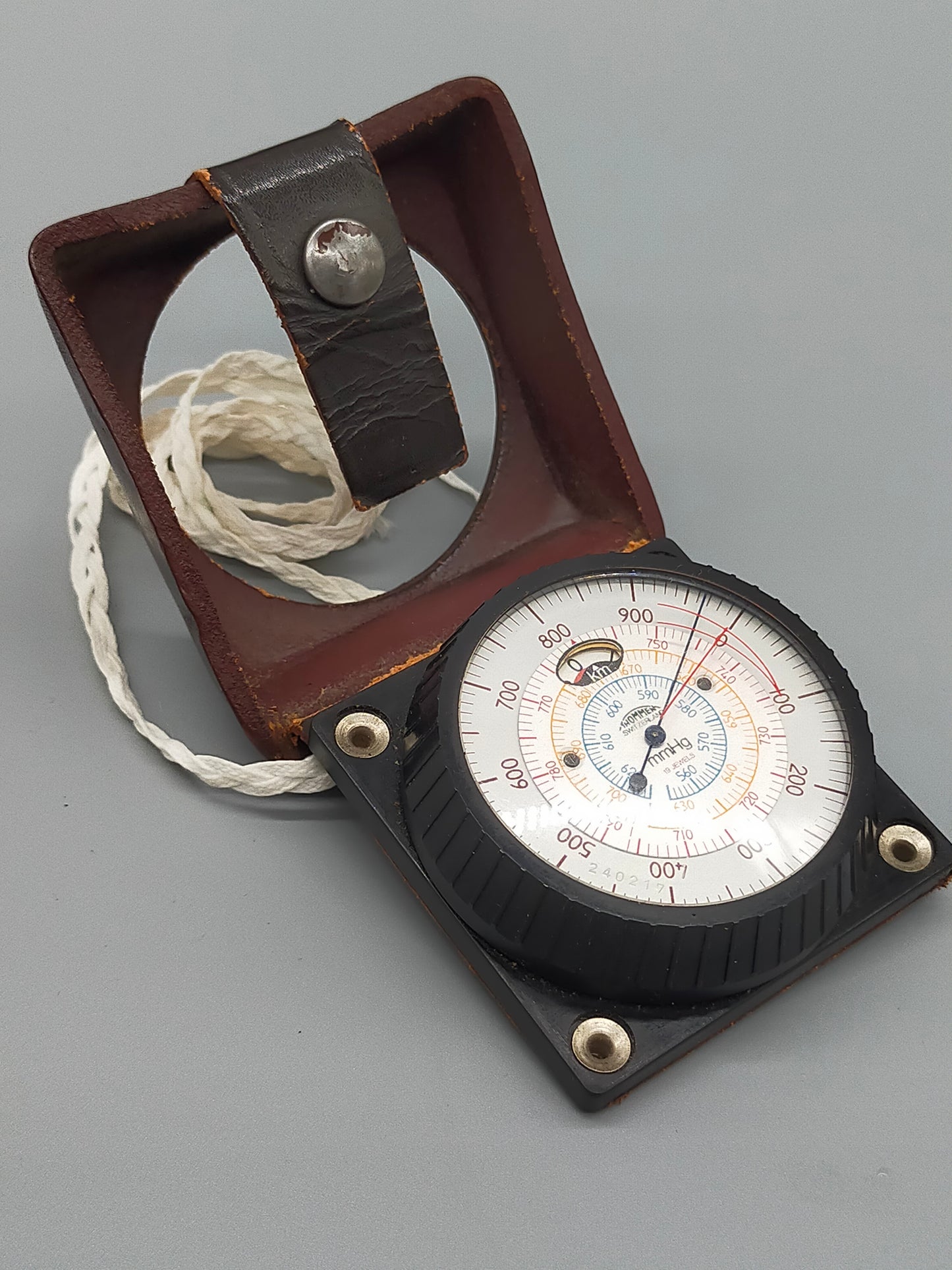 Thommen Höhenmesser 5000M Schweizer Präzisions Altimeter