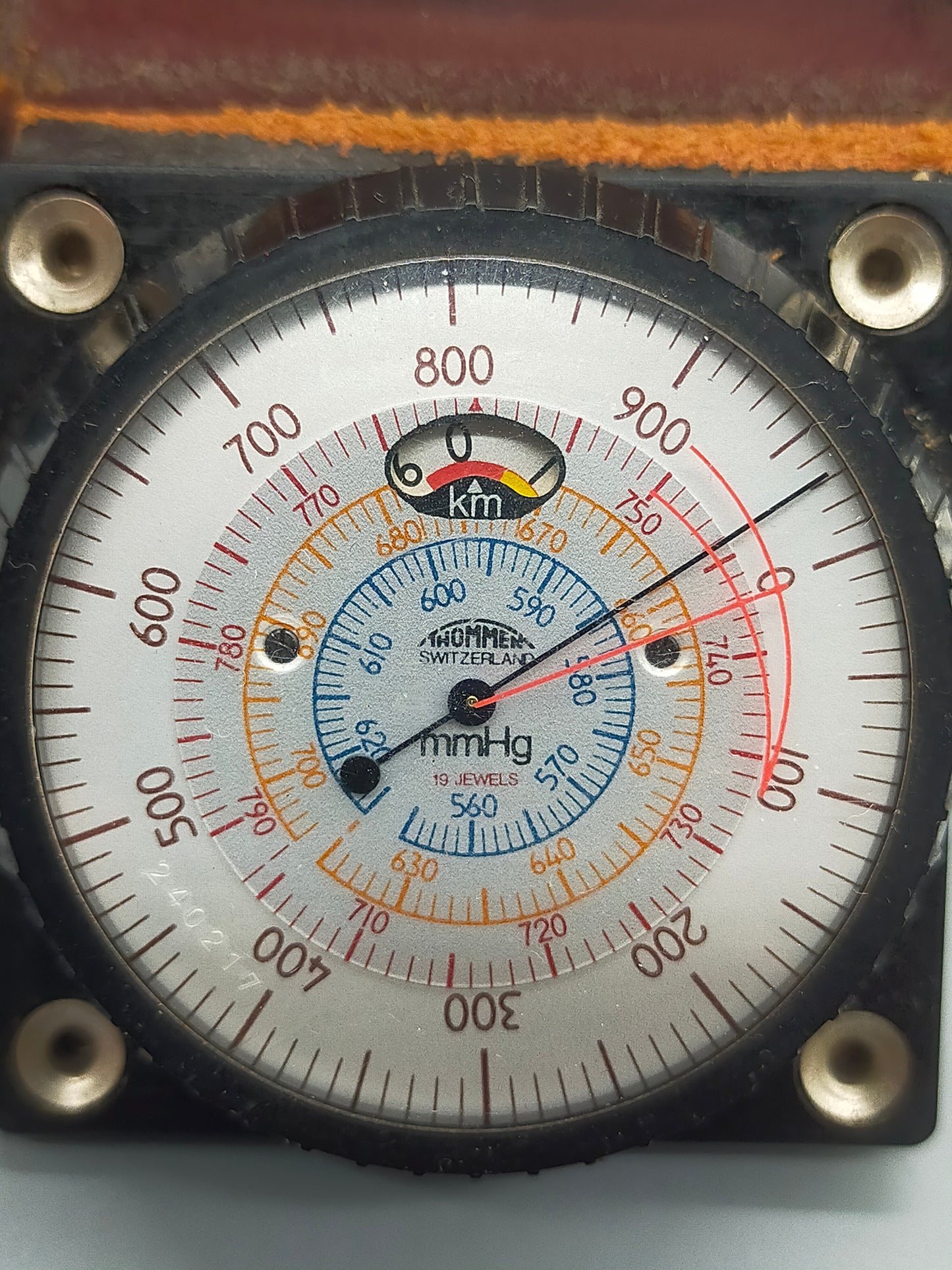 Thommen Höhenmesser 5000M Schweizer Präzisions Altimeter