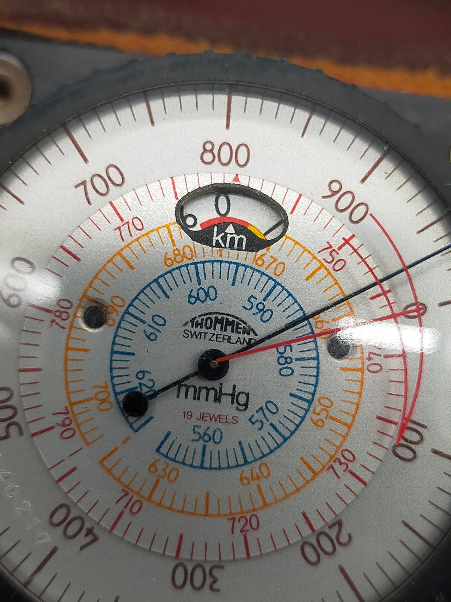 Thommen Höhenmesser 5000M Schweizer Präzisions Altimeter