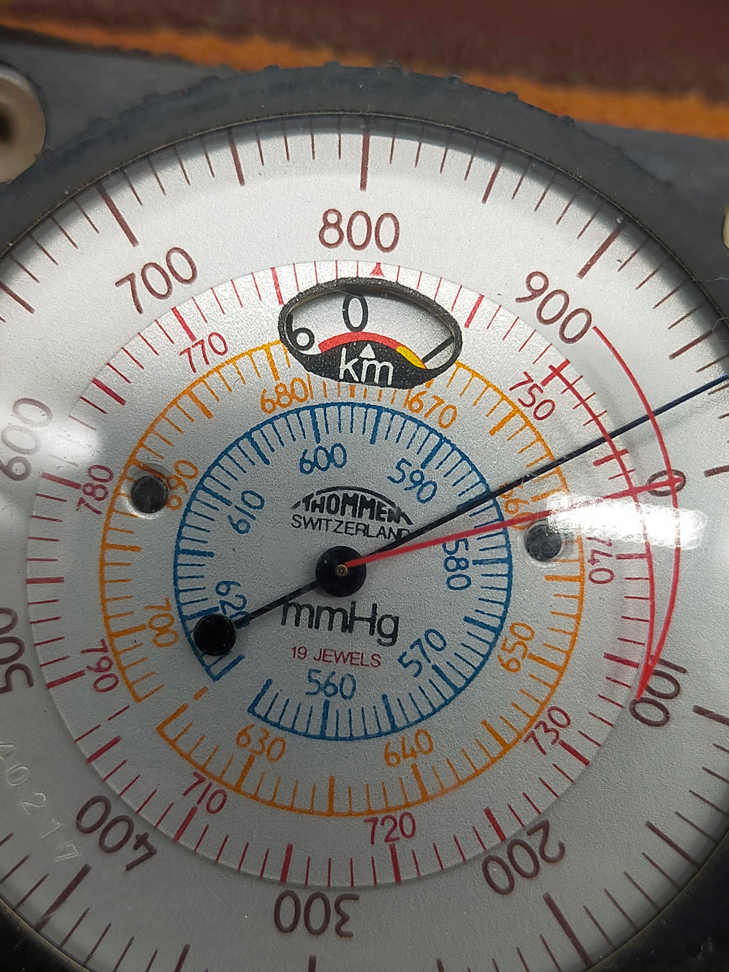 Thommen Höhenmesser 5000M Schweizer Präzisions Altimeter