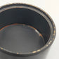 Vintage Ascher aus Metall & Bakelit Rundes Design mit Drehdeckel
