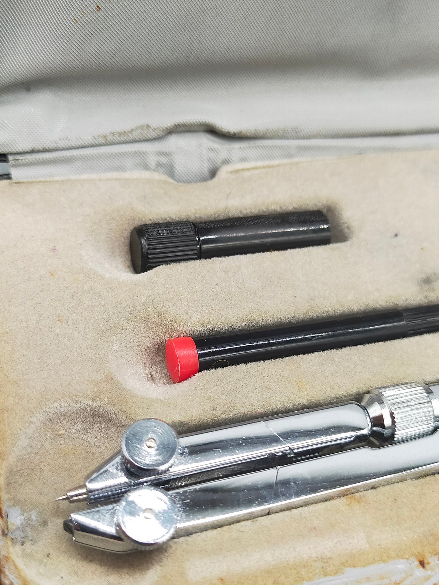 Vintage Rotring Zirkelkasten Hochwertiges Präzisionswerkzeug Set