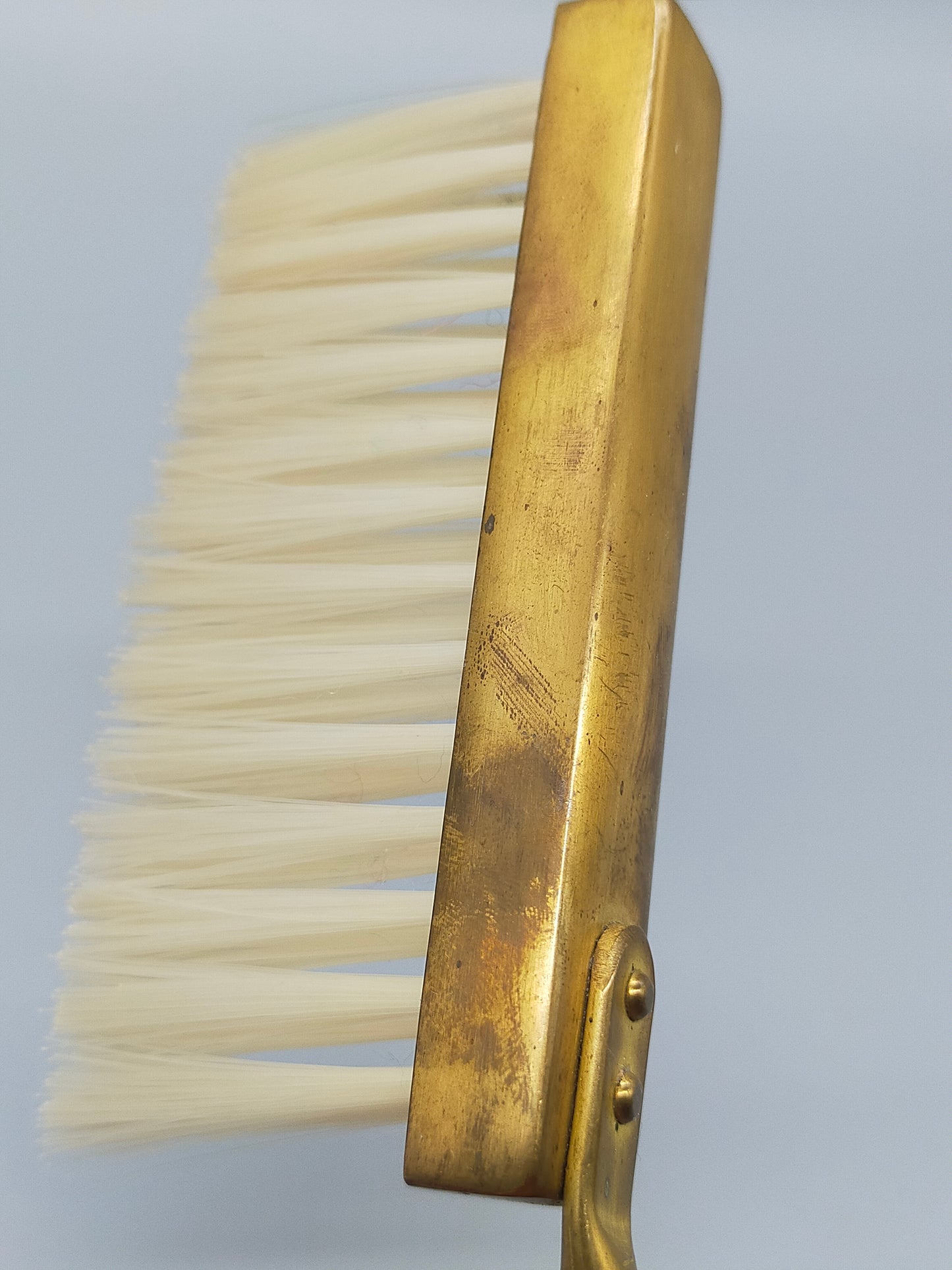 Edle Hein Matten Tischkehrgarnitur Bauhaus Messing Set