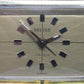 Goldene Deluxe Reisewecker Uhr Vintage Design aus Deutschland