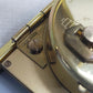 Goldene Deluxe Reisewecker Uhr Vintage Design aus Deutschland