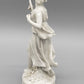 N Crown Porzellan Figur Muse mit Lyra Weißglanz & Antik-Stil
