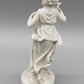 N Crown Porzellan Figur Muse mit Lyra Weißglanz & Antik-Stil