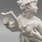 N Crown Porzellan Figur Muse mit Lyra Weißglanz & Antik-Stil