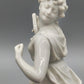 N Crown Porzellan Figur Muse mit Lyra Weißglanz & Antik-Stil