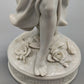 N Crown Porzellan Figur Muse mit Lyra Weißglanz & Antik-Stil