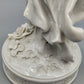 N Crown Porzellan Figur Muse mit Lyra Weißglanz & Antik-Stil