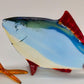 Exklusive Murano Glasfiguren Set Handgefertigte Vögel und Fisch