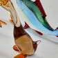 Exklusive Murano Glasfiguren Set Handgefertigte Vögel und Fisch
