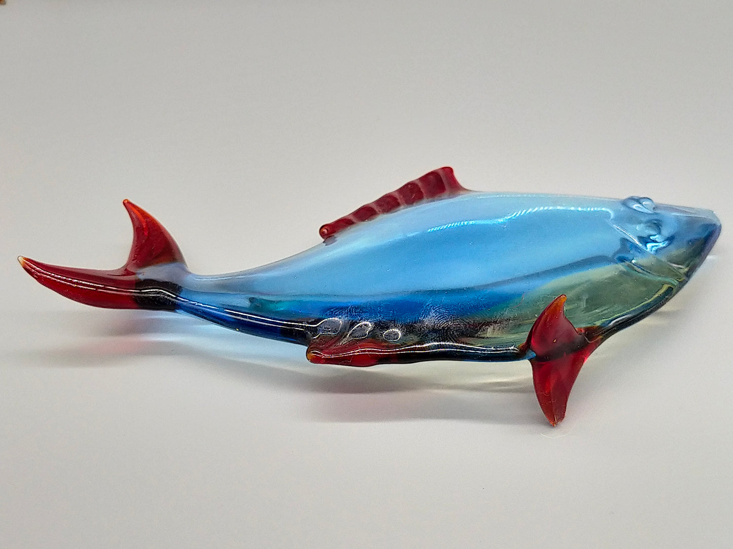 Exklusive Murano Glasfiguren Set Handgefertigte Vögel und Fisch
