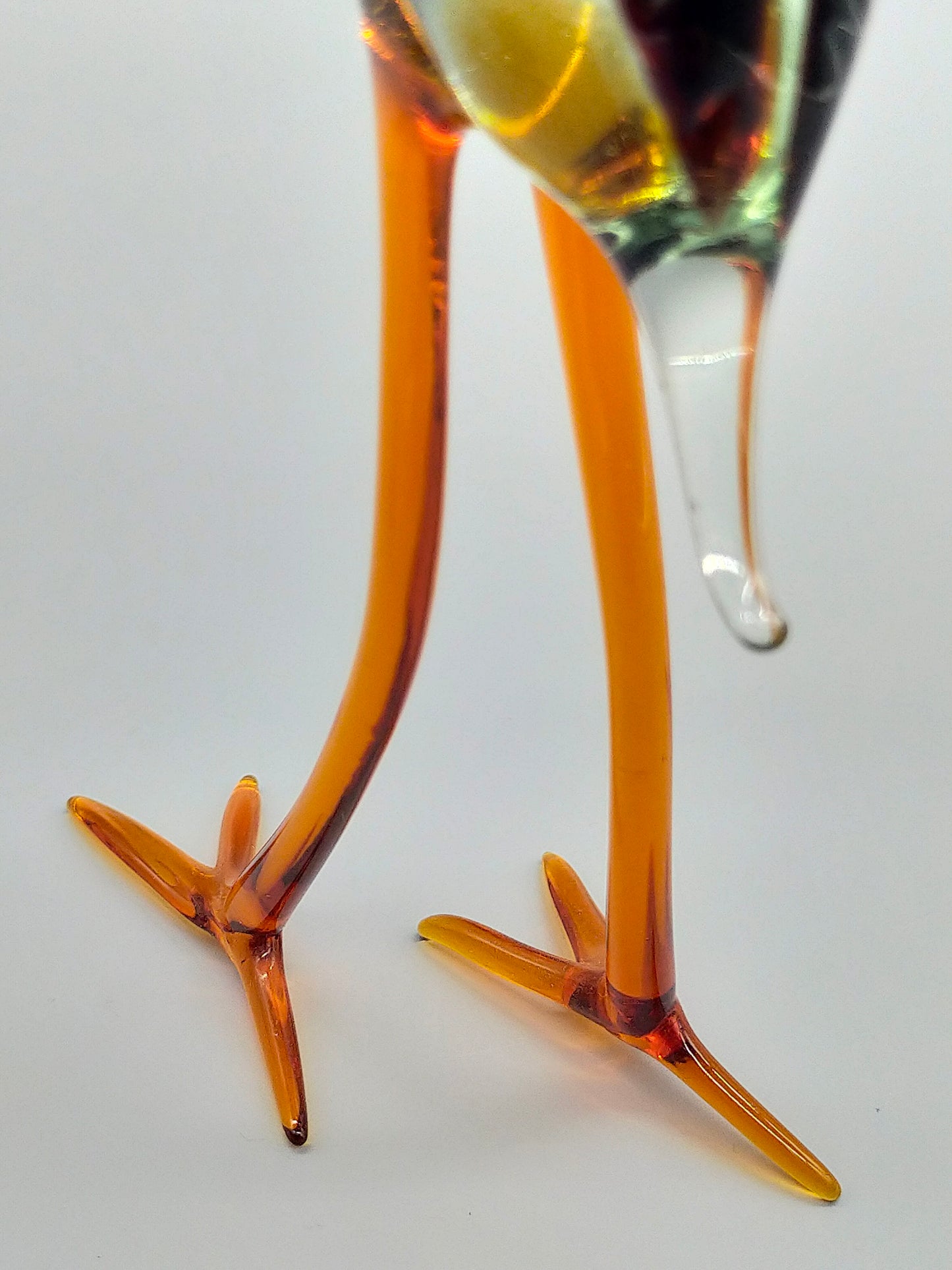 Exklusive Murano Glasfiguren Set Handgefertigte Vögel und Fisch