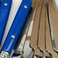 B&R Edelstahl Besteck Set mit Box – 41-teilig Blau & Schwarz