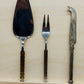 B&R Edelstahl Besteck Set mit Box – 41-teilig Blau & Schwarz