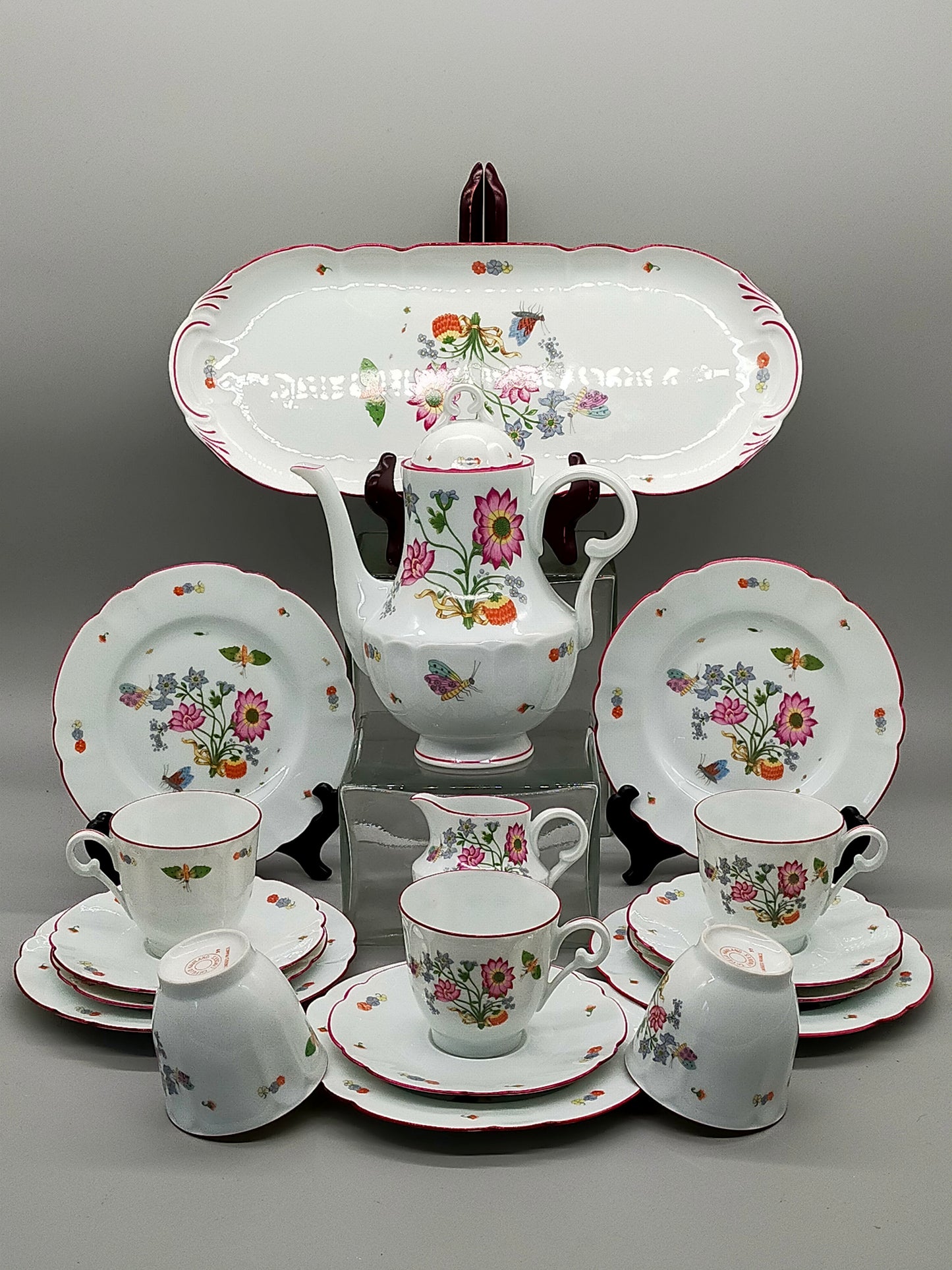 Ch. Field Haviland Limoges Porzellan Set – Modell Alt Meissen