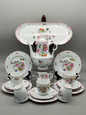 Ch. Field Haviland Limoges Porzellan Set – Modell Alt Meissen