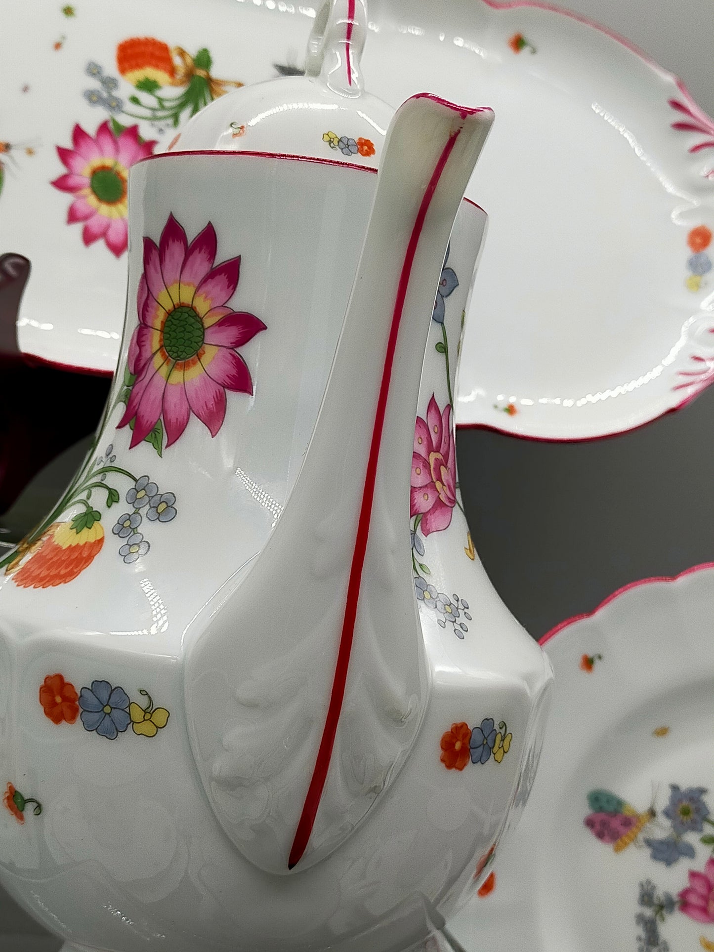 Ch. Field Haviland Limoges Porzellan Set – Modell Alt Meissen