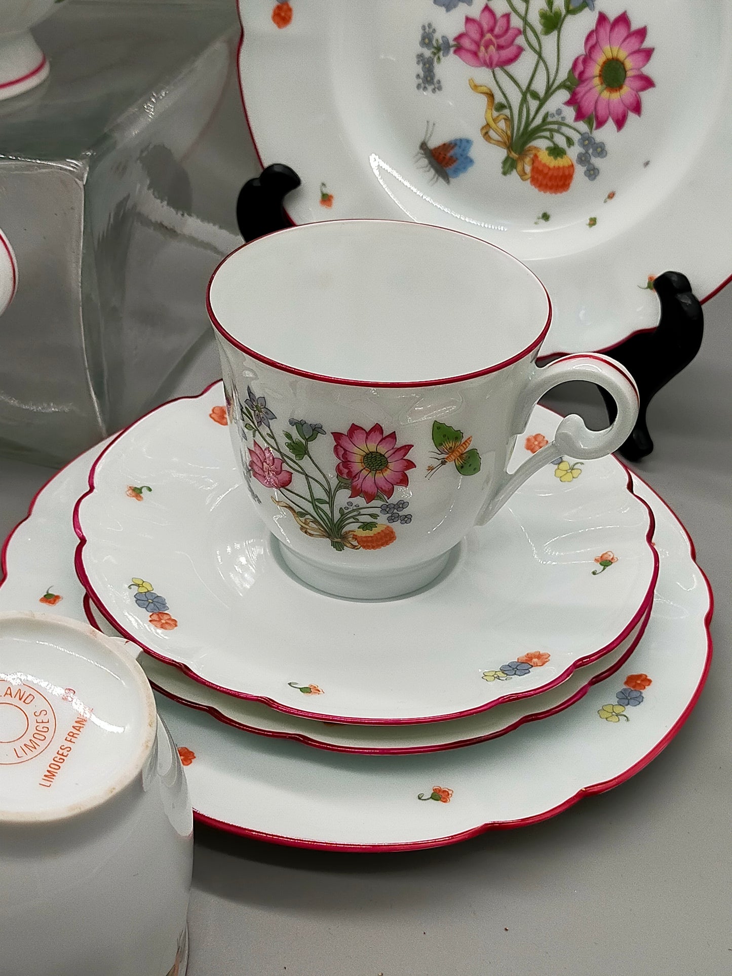 Ch. Field Haviland Limoges Porzellan Set – Modell Alt Meissen
