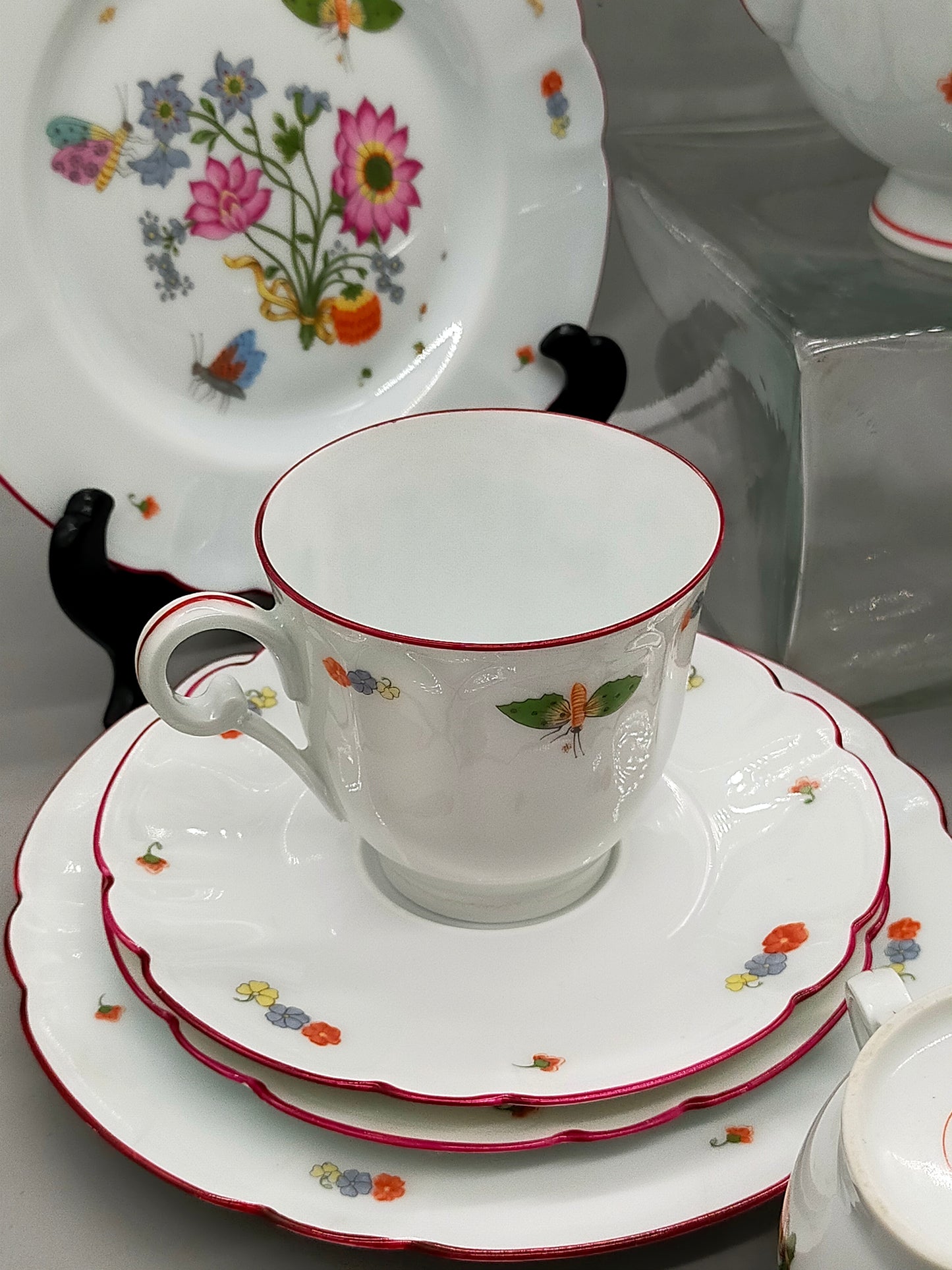 Ch. Field Haviland Limoges Porzellan Set – Modell Alt Meissen