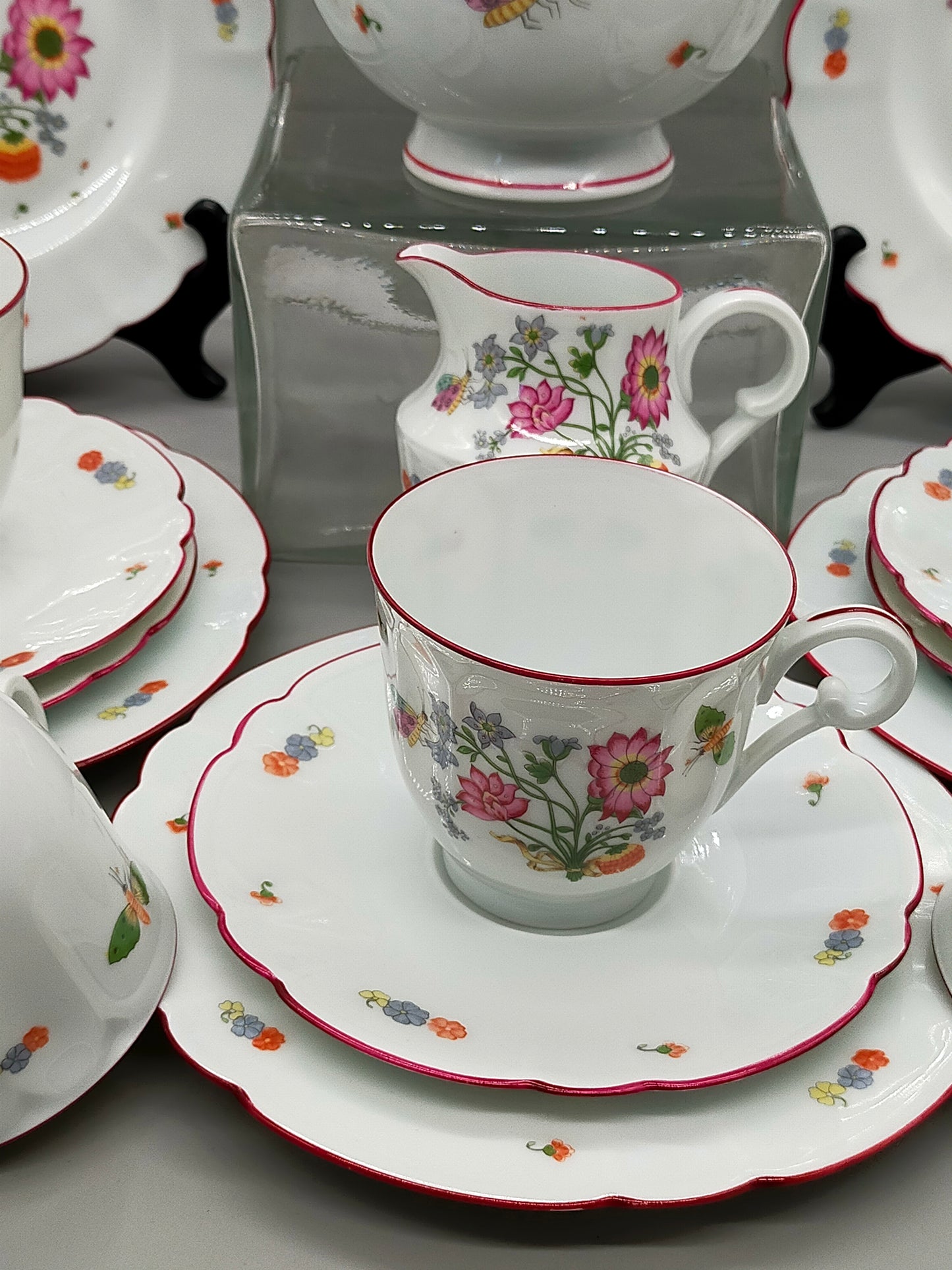 Ch. Field Haviland Limoges Porzellan Set – Modell Alt Meissen