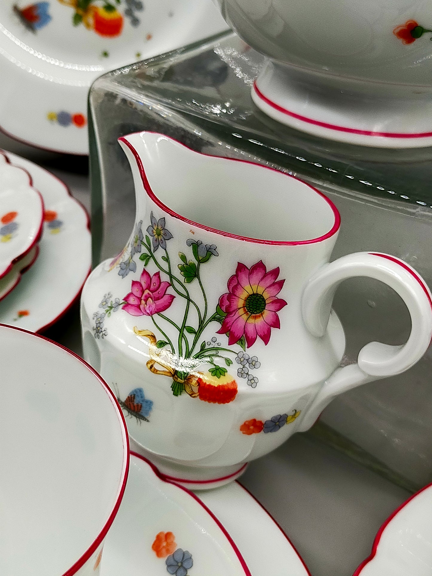 Ch. Field Haviland Limoges Porzellan Set – Modell Alt Meissen