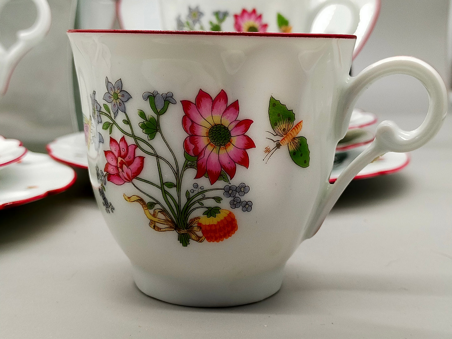 Ch. Field Haviland Limoges Porzellan Set – Modell Alt Meissen