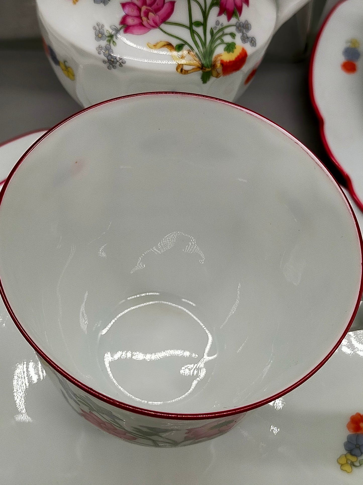 Ch. Field Haviland Limoges Porzellan Set – Modell Alt Meissen