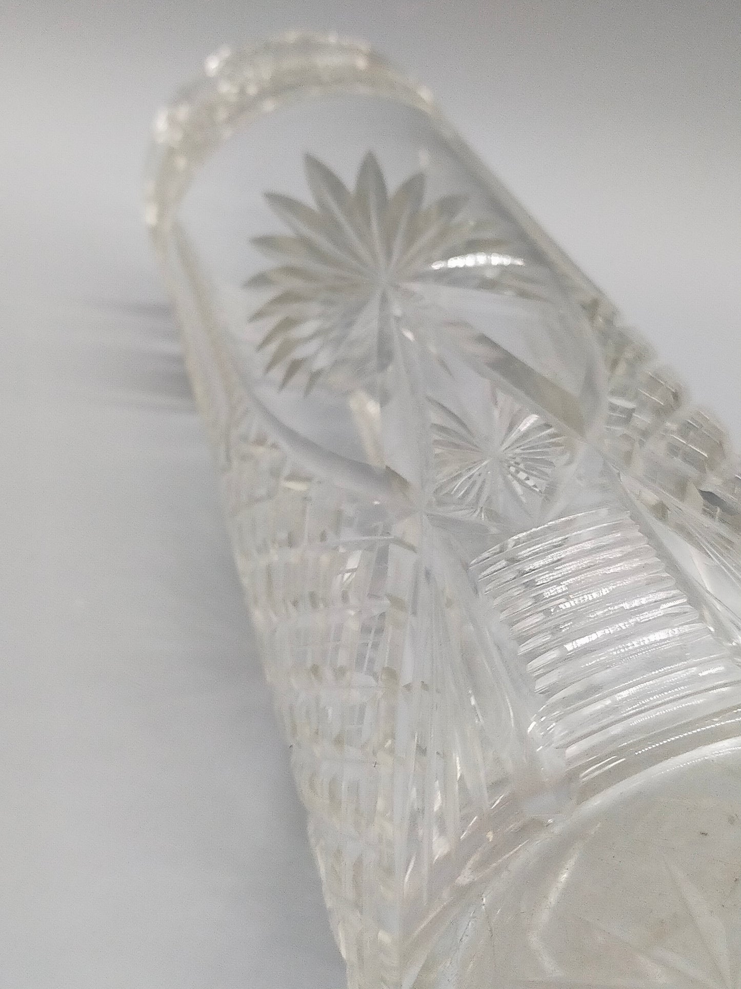 Kristallglas Zylindervase – Edle Schliffoptik mit Sternenmotiv