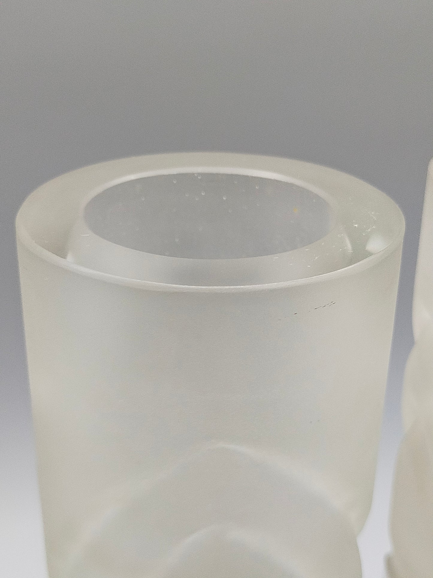 Exklusive Designer Glas Vasen im Set Design im Art-Déco-Stil