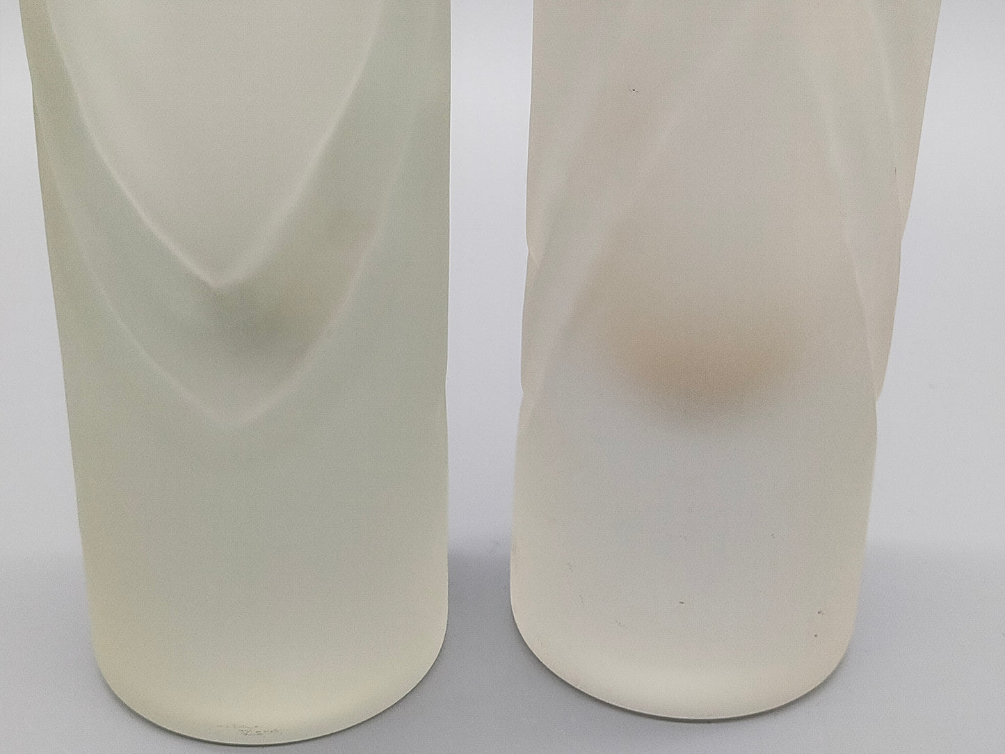 Exklusive Designer Glas Vasen im Set Design im Art-Déco-Stil