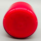 Rote Pop-Art Glasvase Stilvolles Opalglas Design im Vintage Stil