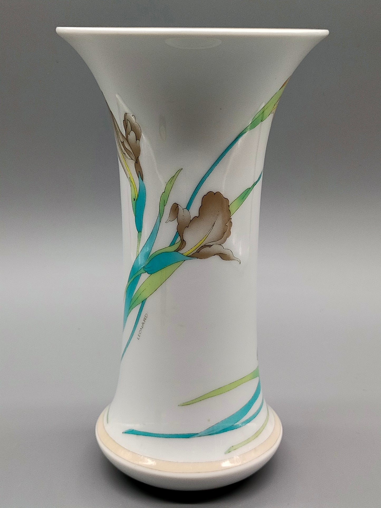 Hutschenreuther Porzellan Vase Decor Estoril Design Leonard Paris