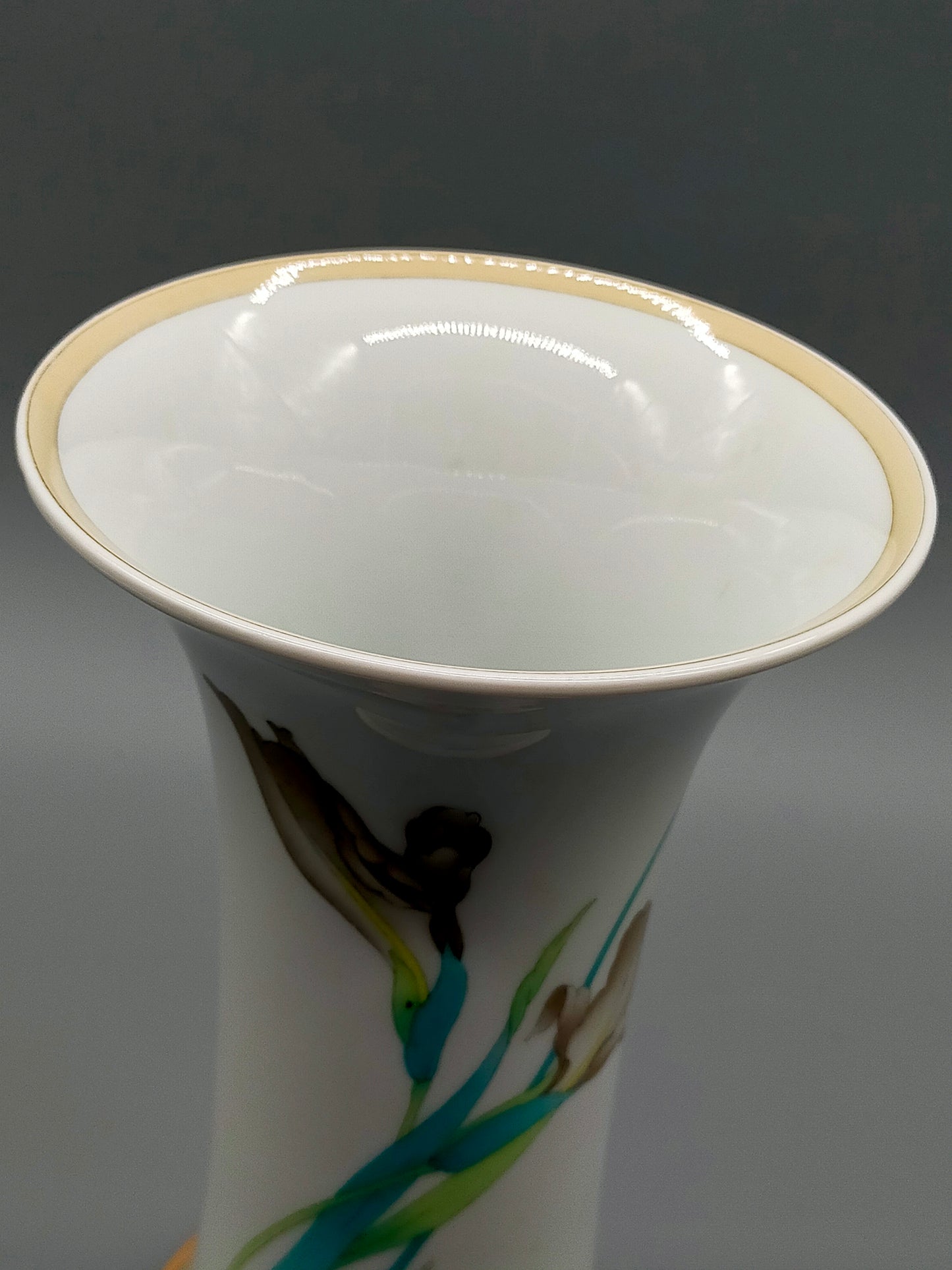Hutschenreuther Porzellan Vase Decor Estoril Design Leonard Paris