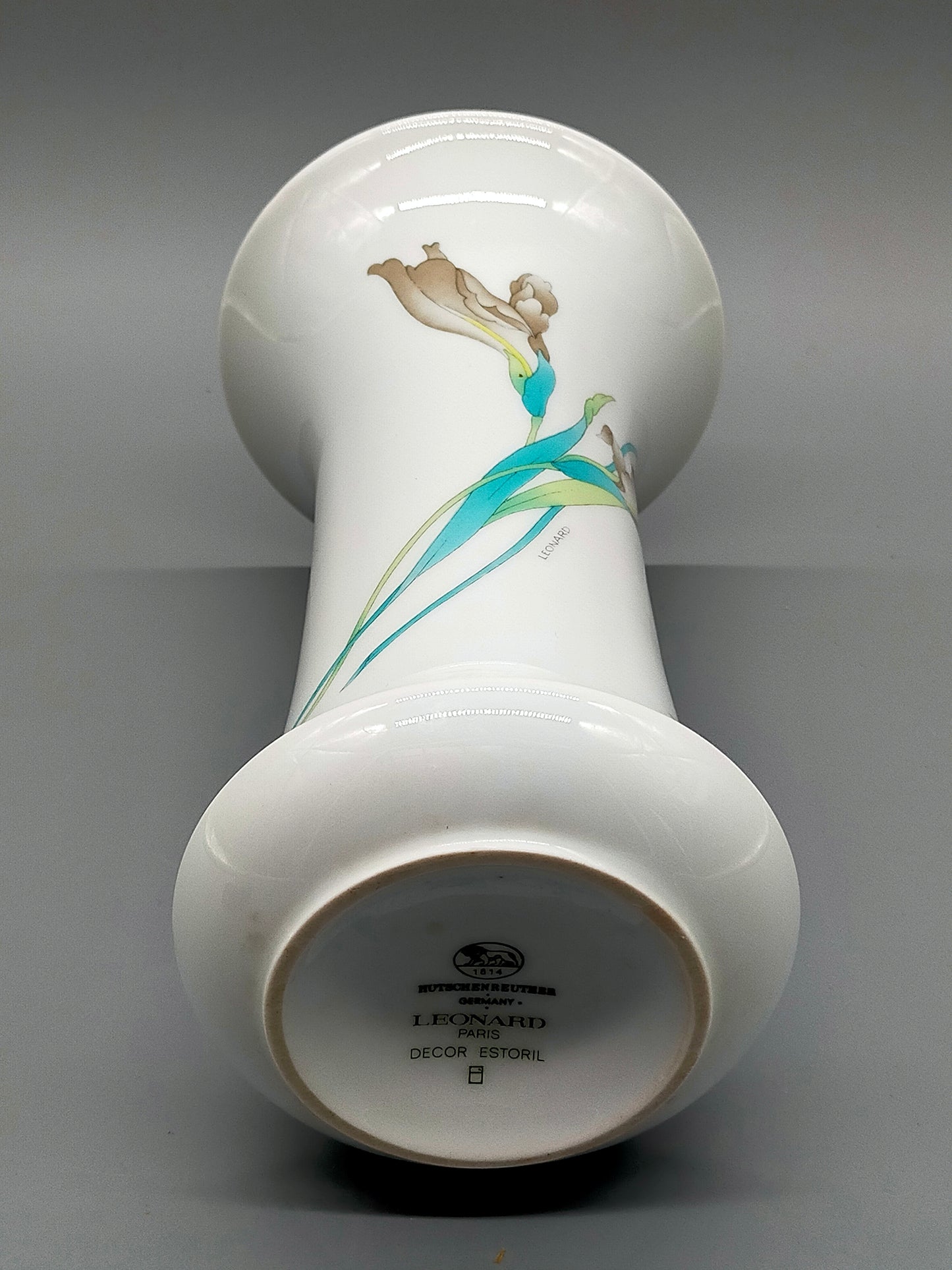 Hutschenreuther Porzellan Vase Decor Estoril Design Leonard Paris