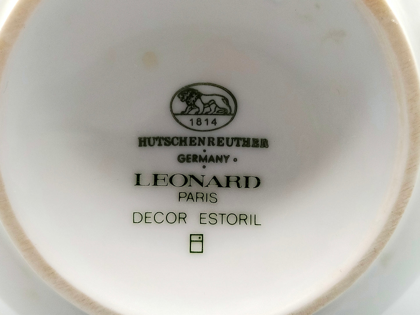 Hutschenreuther Porzellan Vase Decor Estoril Design Leonard Paris