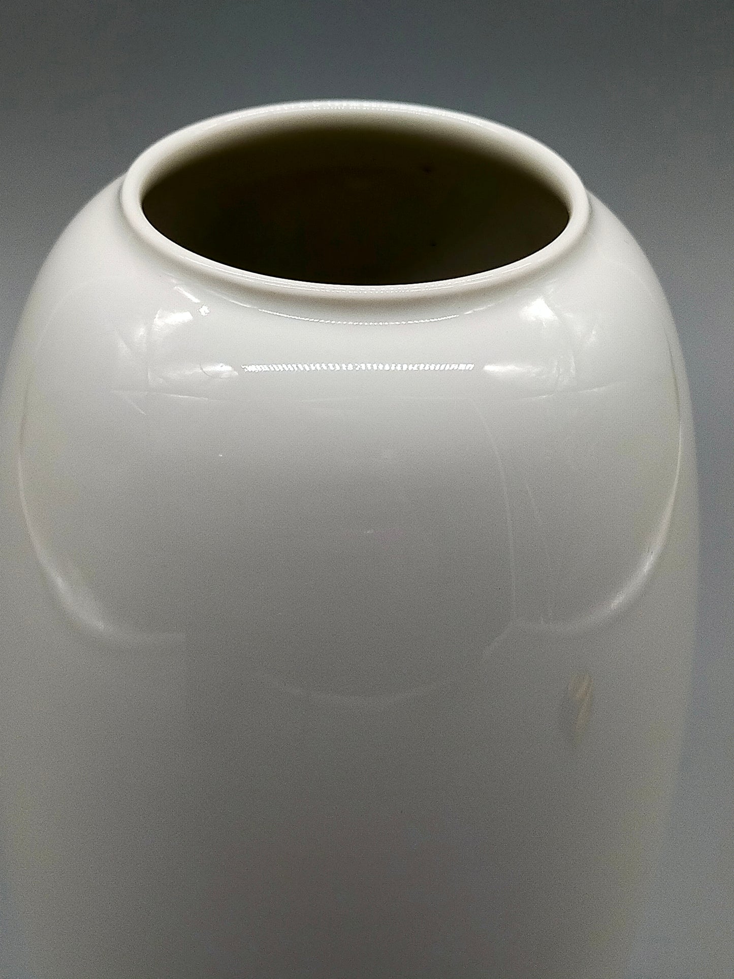 Formgeprägte Heinrich Selb Porzellan Vase Weißes Relief-Design