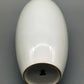 Formgeprägte Heinrich Selb Porzellan Vase Weißes Relief-Design
