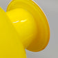 Elegante Opalglas Vase in Sonnengelb Vintage Mid-Century Kunstglas