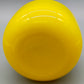 Elegante Opalglas Vase in Sonnengelb Vintage Mid-Century Kunstglas