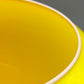 Moderne Gelbe Glas Vase Elegantes Kugel Design im Pop Art Stil