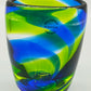 Schwedische Gullaskruf Glasatelje Murano Vase Farbenfrohes Design