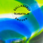 Schwedische Gullaskruf Glasatelje Murano Vase Farbenfrohes Design