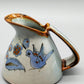 Original El Palomar Mexiko Keramik Set Handbemalte Vase & Krug von Ken Edwards