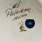 Original El Palomar Mexiko Keramik Set Handbemalte Vase & Krug von Ken Edwards