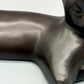 Elegante Bronze Skulptur einer liegenden Katze – Stilvolles Design