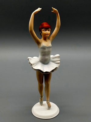 Edle Kaiser Porzellan Ballerina Figur Kunst von W. Gawantka