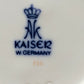 Edle Kaiser Porzellan Ballerina Figur Kunst von W. Gawantka